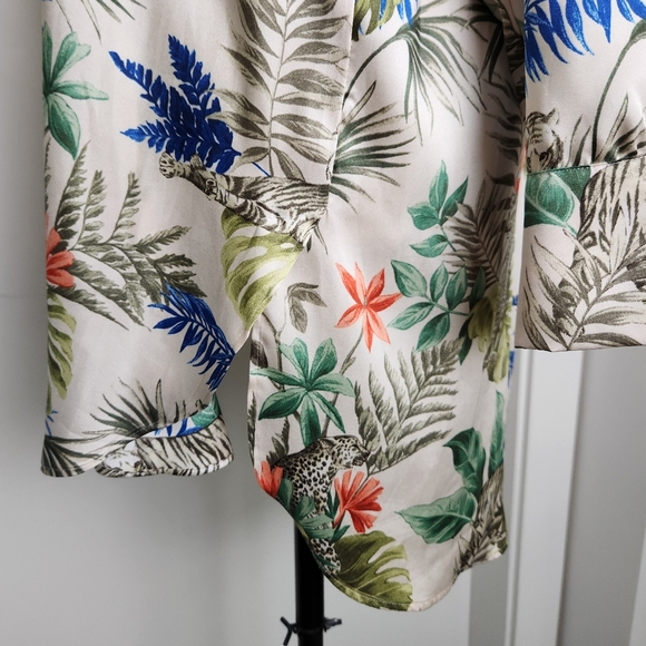 Zara Jungle Tunic Shirt Dress - Picture 7 of 12